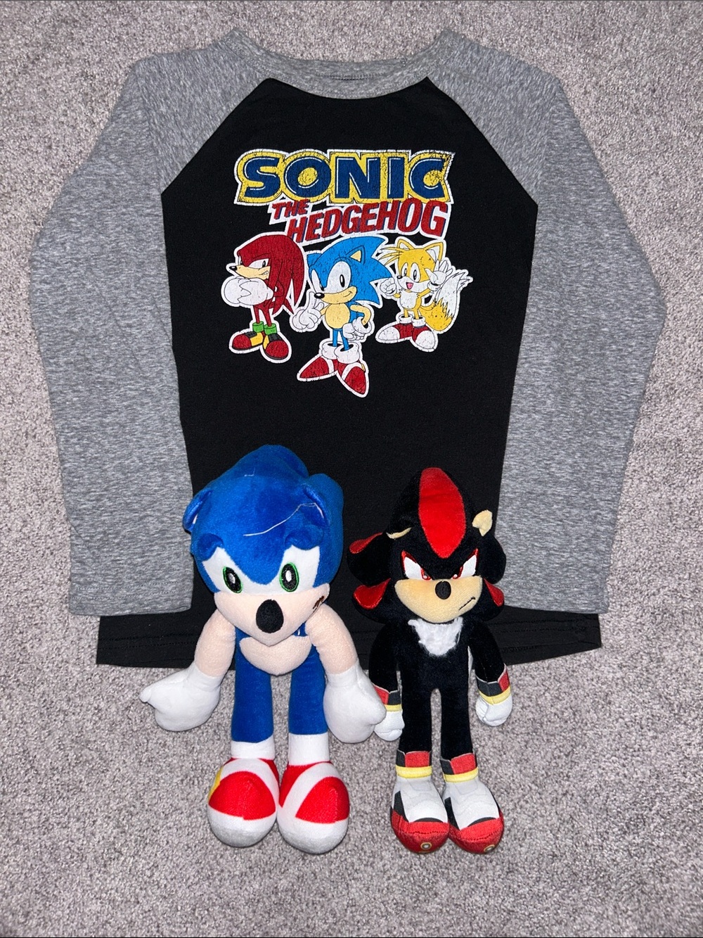 Sonic the Hedgehog Boys’ Top & Plush
